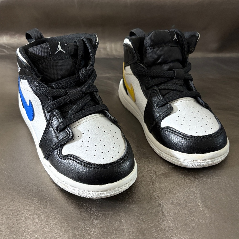 Jordan 1 Mid BT Black and White ‘crayon pack’  Sneakers Kids 8c Nike
